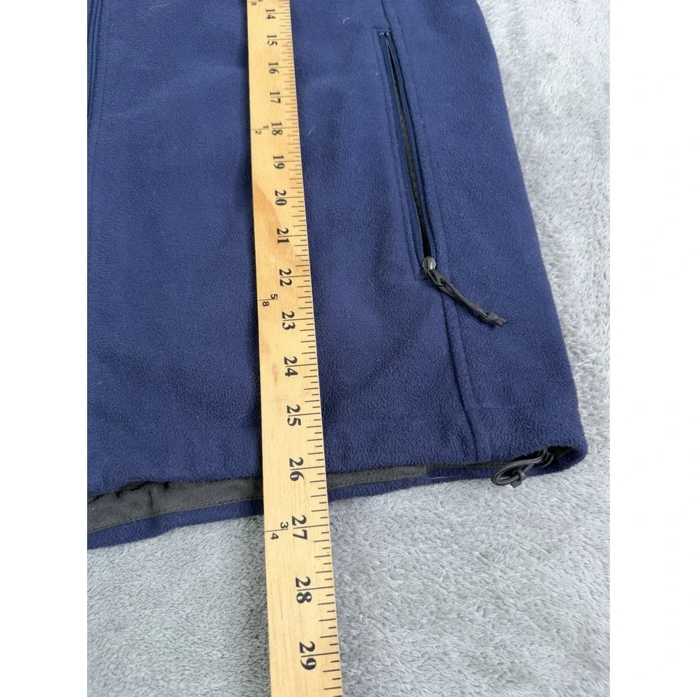 The North Face Windwall Fleece Jacket Men's Size Small Blue Full Zip Outdoor
